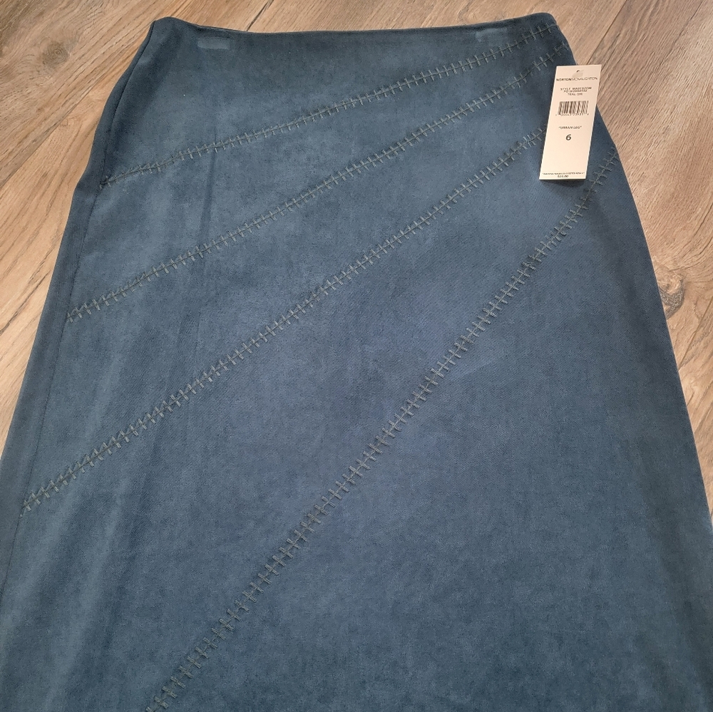 Norton McNaughton Urban Leg maxi skirt, size 6, new with tag
